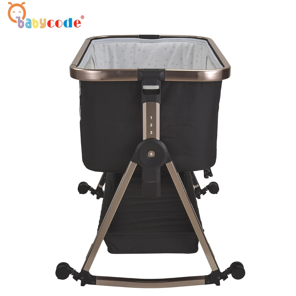 2021 Baby Code Portable/ Bed setting crib Baby bedding Bassinet Sleepers /Cradle/ wood look Baby Cribs