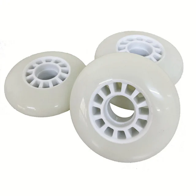 Factory Direct 64mm Inline Skate Wheels Professional Patines Inline Skate Wheels with Flashing Roller