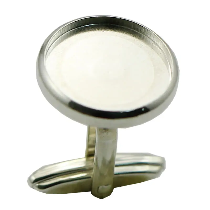 Fashion custom cufflink branded blank cufflinks Party