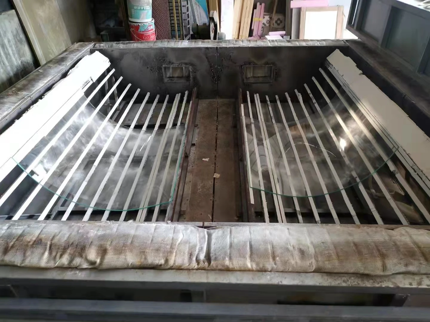 Glass Bending Machine Hot Kiln Make Curved Glass Bend Furnace Used For Aquarium/Display Cabinet/Guardrail