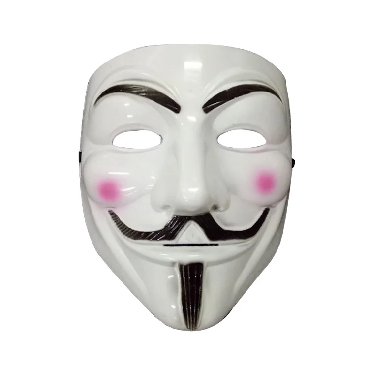 2023 Hotselling Halloween Ghost Dance Step Dancer Mask White V for vendetta mask Party Supplies Face Masks