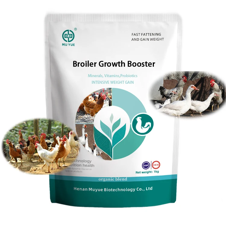 Broiler Booster Premix Feed Additive Increases Broiler Weight Chicken Poultry Feed