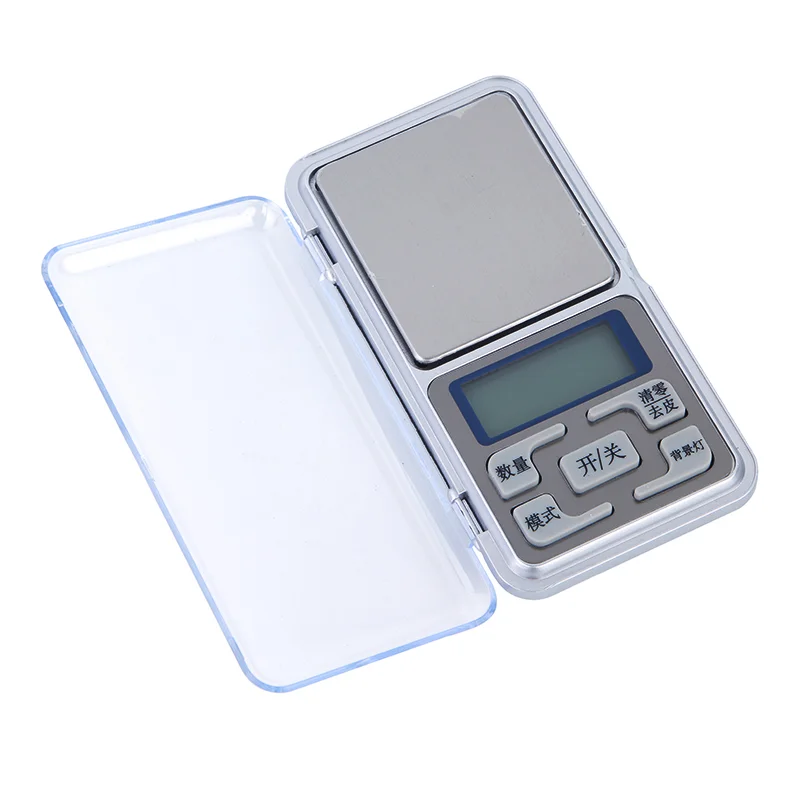 AAA Battery High Precision Professional Digital Milligram Scale Mini Electronic Balance Powder Scale Gold Jewelry Carat Scale