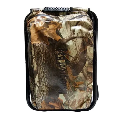 custom logo pvc 20l 30l foldable chair camo waterproof duck hunting school bag backpack for camping hiking trekking daily life
