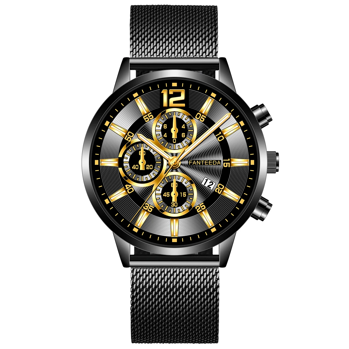 4297 Watch Men Custom Ultra-Thin Business Men Watches Quartz Stainless Steel Band Silver Sport Wrist Watch