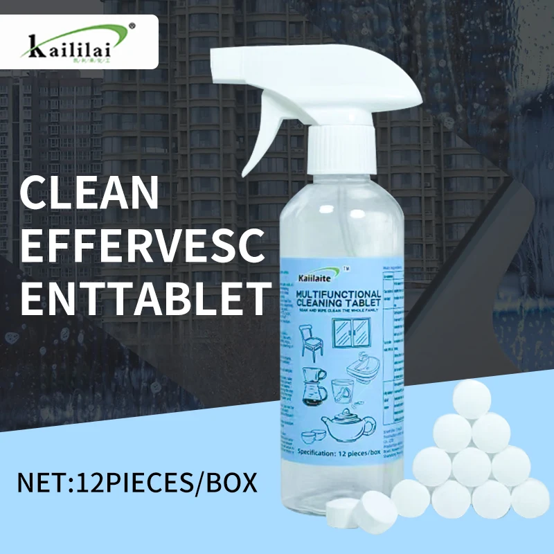 Eco-friendly All Purpose Cleaner Kit Multipurpose Cleaning Effervescent Tablet Multi function Cleaning Tablets