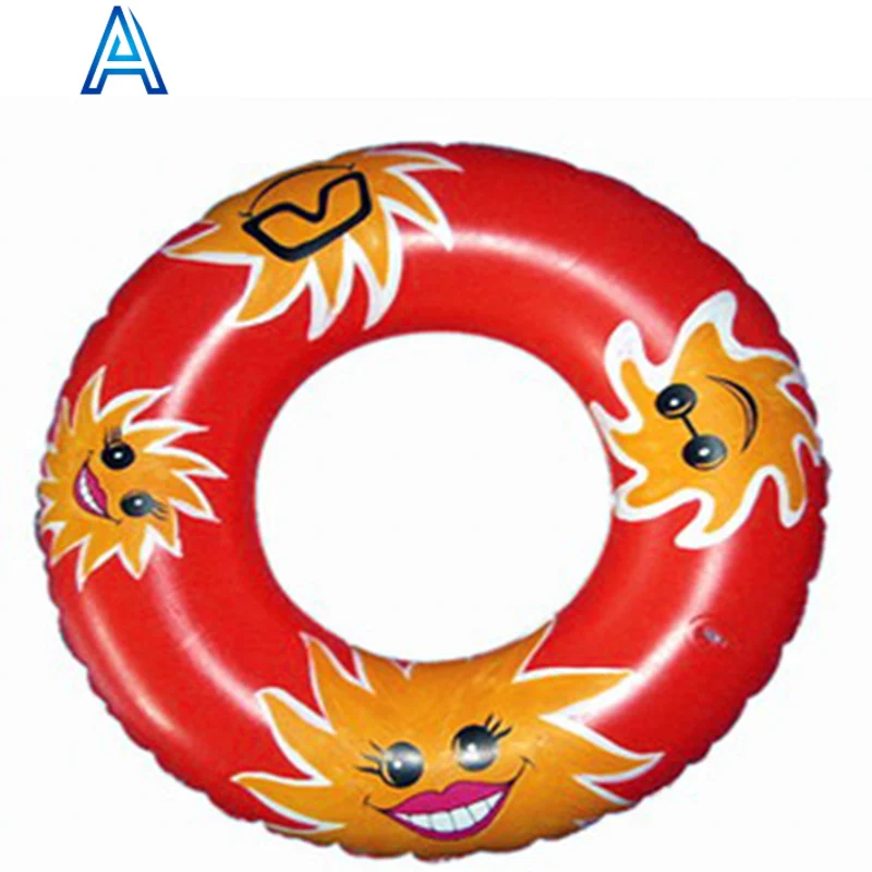 Factory manufacturer customize swimming tube circle ring swimming float Inflatable ring for pool inflatable toy