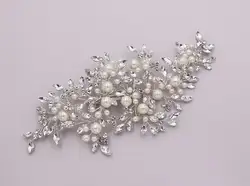 Dramatic Crystal Hair Clip Accessories High Quality Crystals Gold Bridal Hair Comb bridal hair crystal beads vines