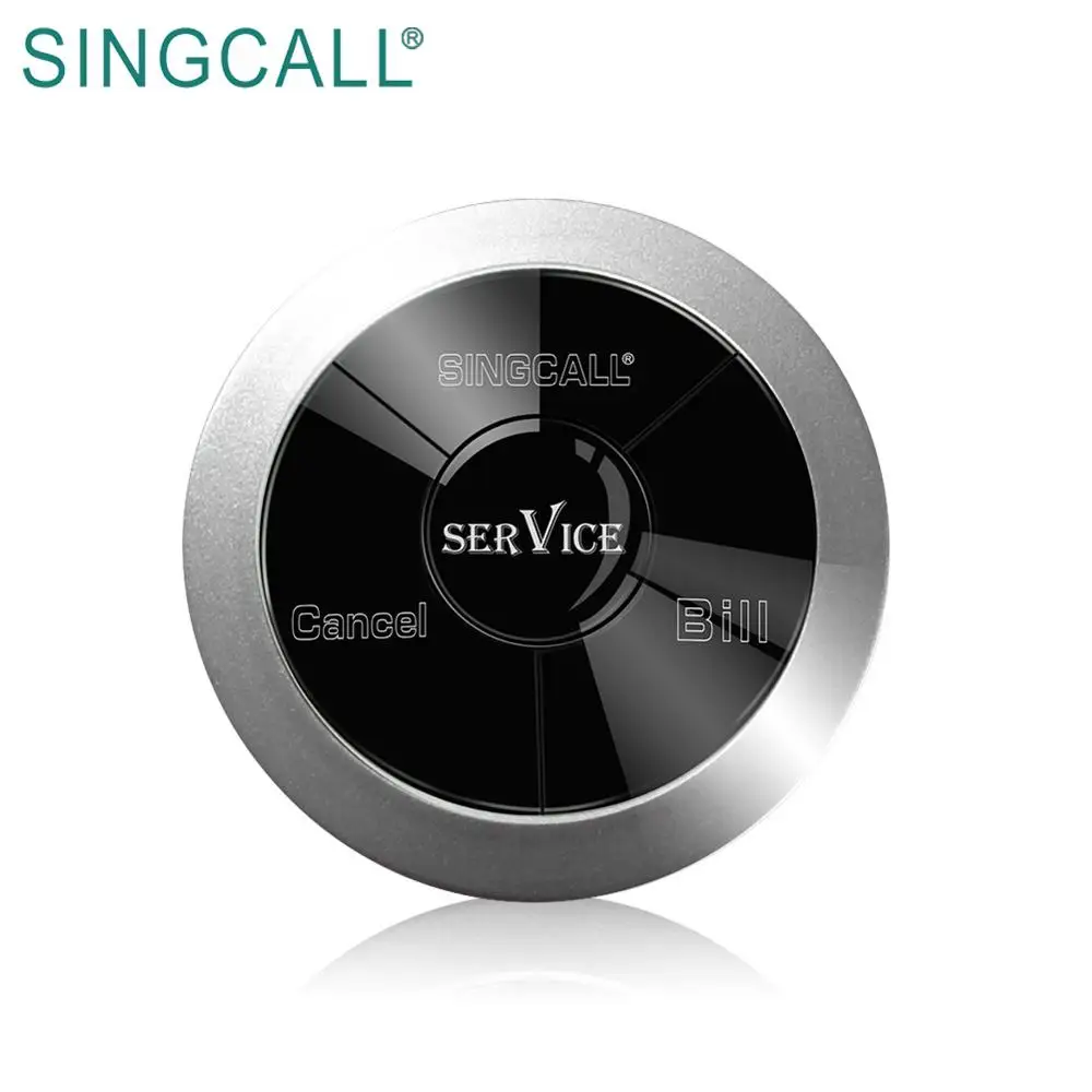 Система кнопок вызова официанта в ресторане SINGCALL 433