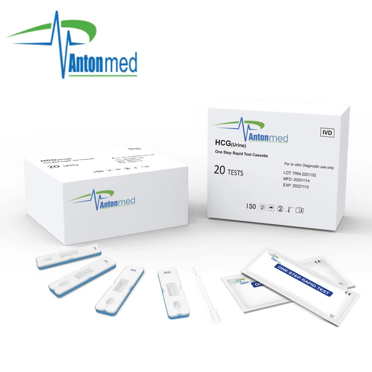 High Quality Mamma Perfect HCG Cassette Pregnancy Test Card Midstream Pregnancy Test