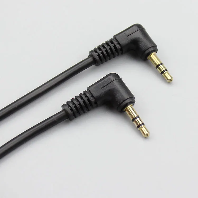 JACK 3.5MM 6.5mm Stereo AUX audio cable right angle 1m 2m 3.5mm Aux Cord Headphone Audio Jack Cable Auxiliary Cable