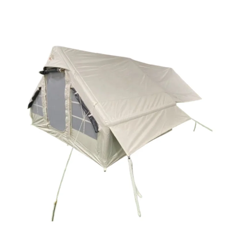 Quick Set-Up Oxford Cloth UV Protection Air Tent for Luxury Glamping with detachable canopy