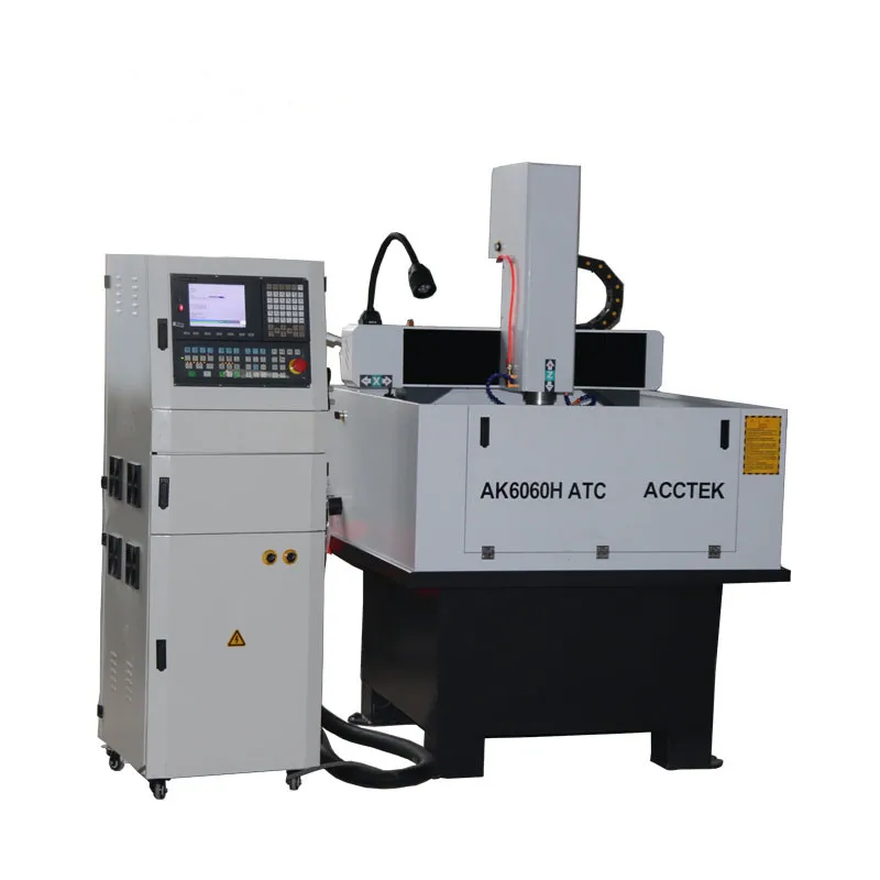 AccTek hot sales 6060 metal mini cnc machine hobby with best price