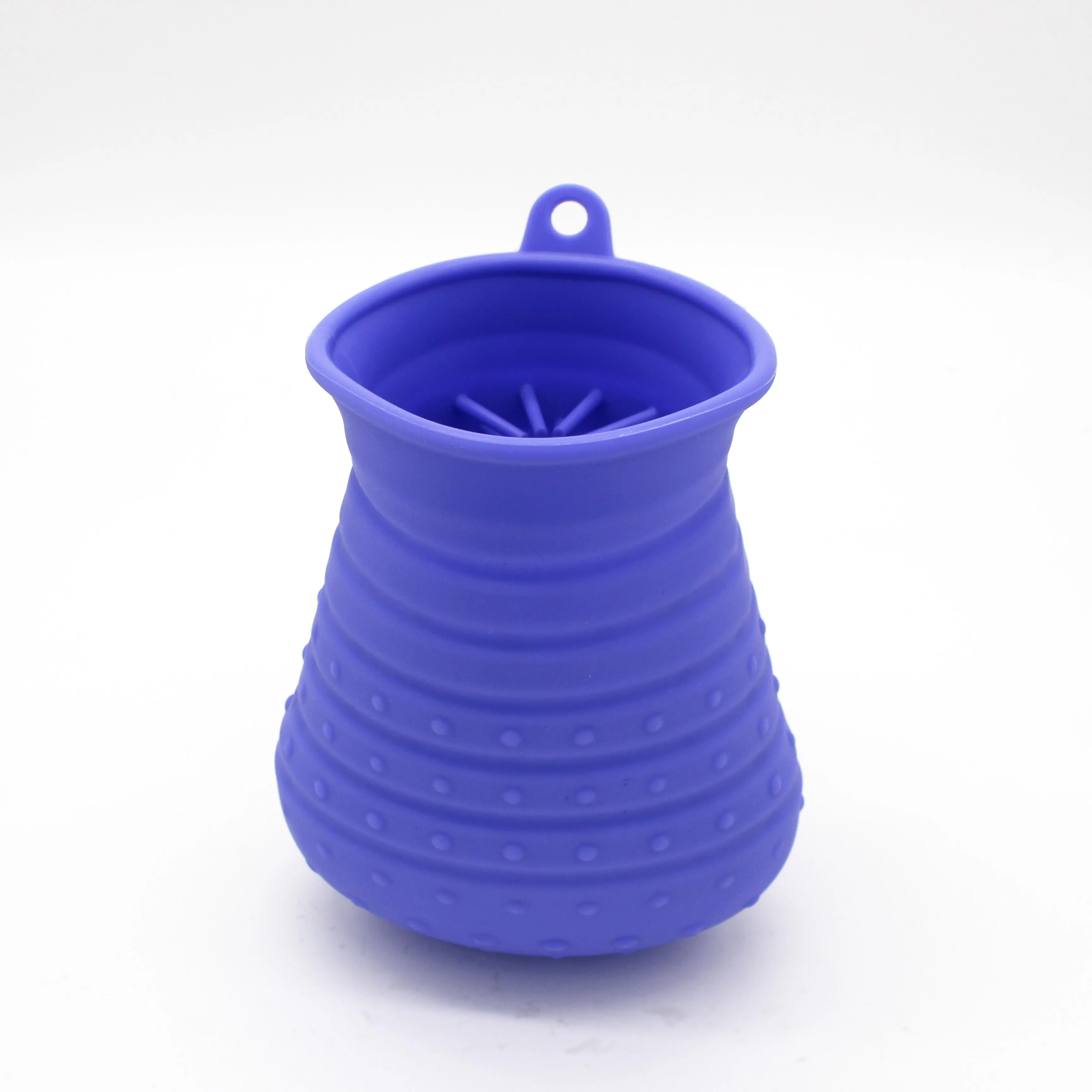 Multi-function Soft Silicone  Pet Paw Massage Brush Dog Cat Foot Cleaner Washing Cup