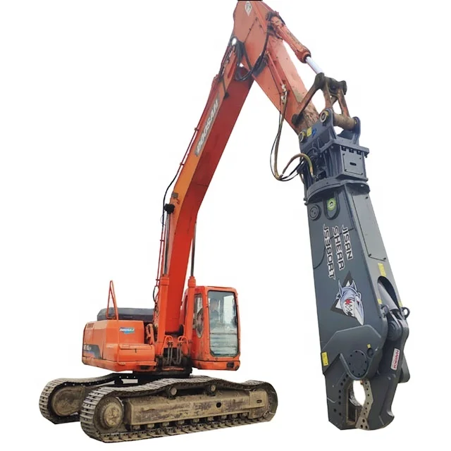 R210lc Excavator With Hydraulic Shear,Scrap Shears With 18 Months Warranty