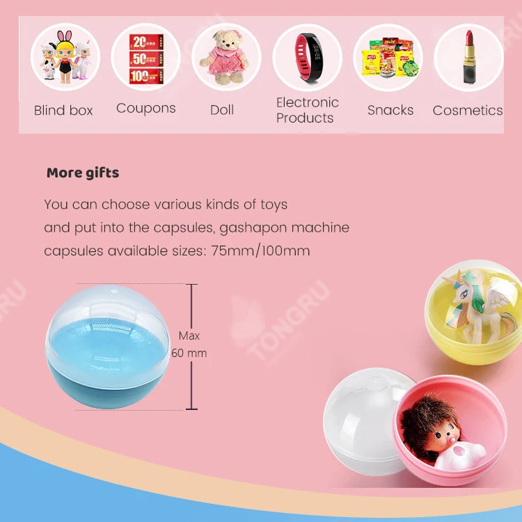Капсульный торговый автомат gashapon 110 В Коммерческий gachapon поставщик капсул подходит для игрушек 75-100 мм