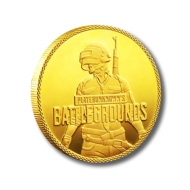 Fan Shu Factory Made Wholesale Gold Silver Plating Battleground Souvenir Metal Coin