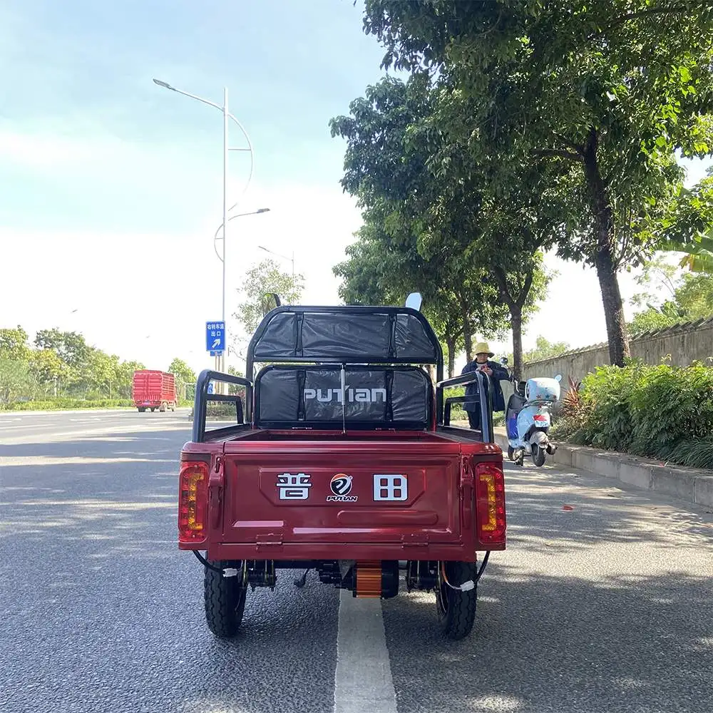 High 400Kg 3 Wheel Electric Car For Passenger