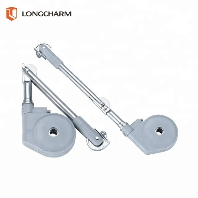 zinc alloy kitchen cabinet hydraulic lift up door support