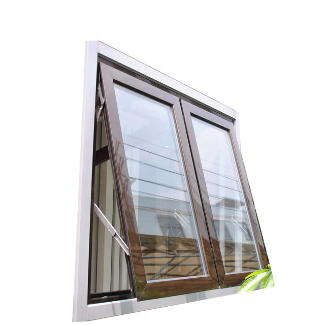blinds in double glass triangular types of glass windows small window awning window in bedroom window Aluminium  awning windows