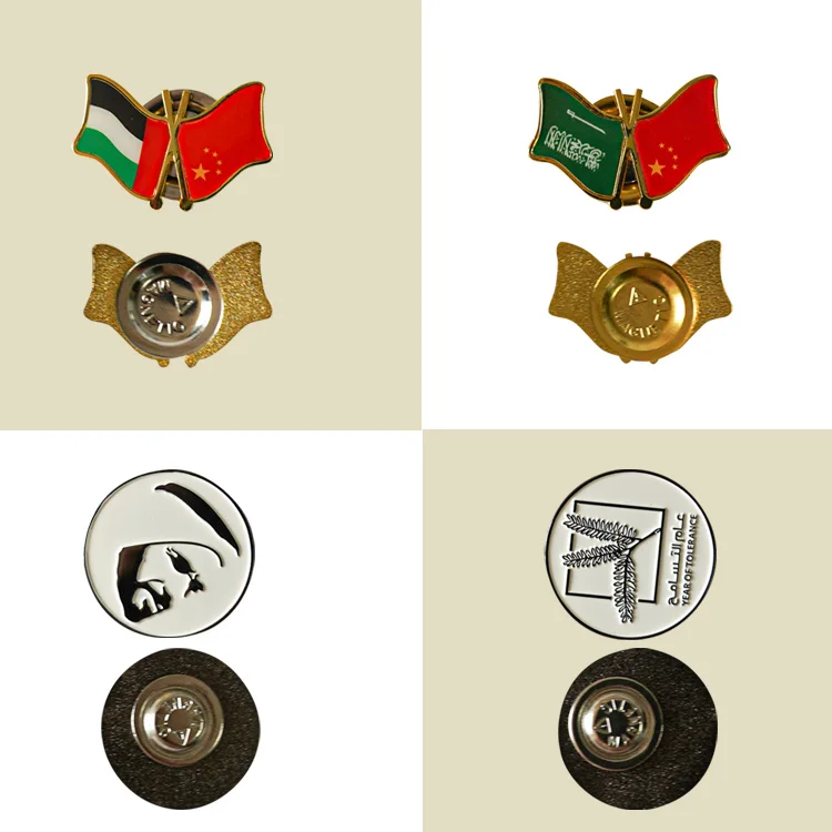 cheap wholesale patriotic National flag badge soft enamel  flag lapel pin with epoxy country pin