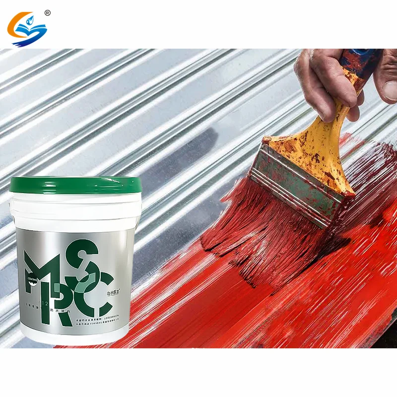 Acrylic Emulsion Elastomeric Waterproofing Liquid Apply Cool Metal Roof Reflective Heat Coating White Color For Steel Metal Roof