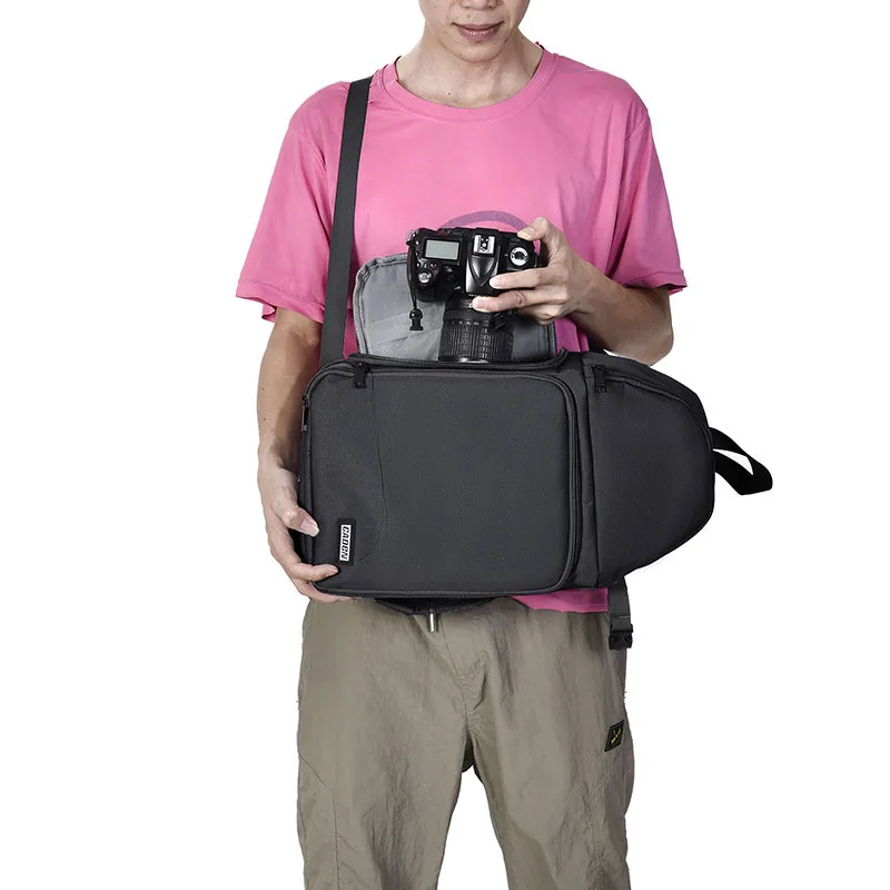 Portable Waterproof Camera Backpack Bag for DSLR Camera Lens and Accessories