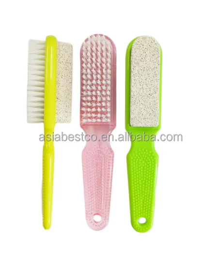 Easy Use Foot Care Product 2 In 1 Pedicure Pumice Brush
