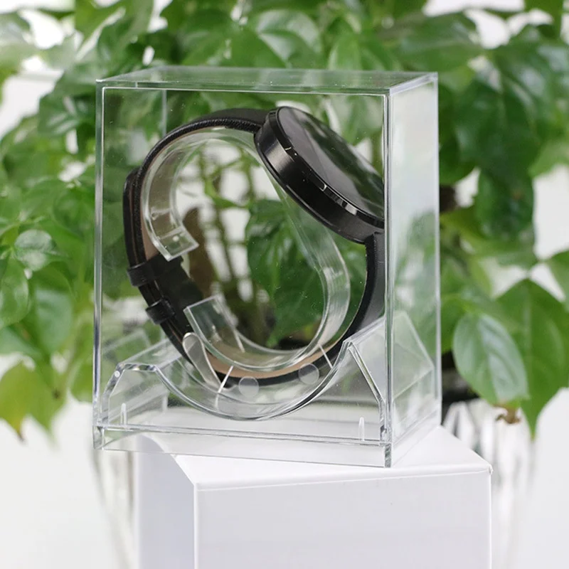 Factory Custom acrylic packaging box transparent clear watch box for kids