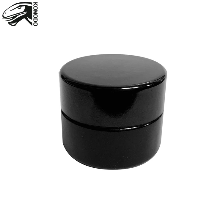 Лидер продаж, круглый контейнер для пищевых продуктов, полностью черный, 5 мл