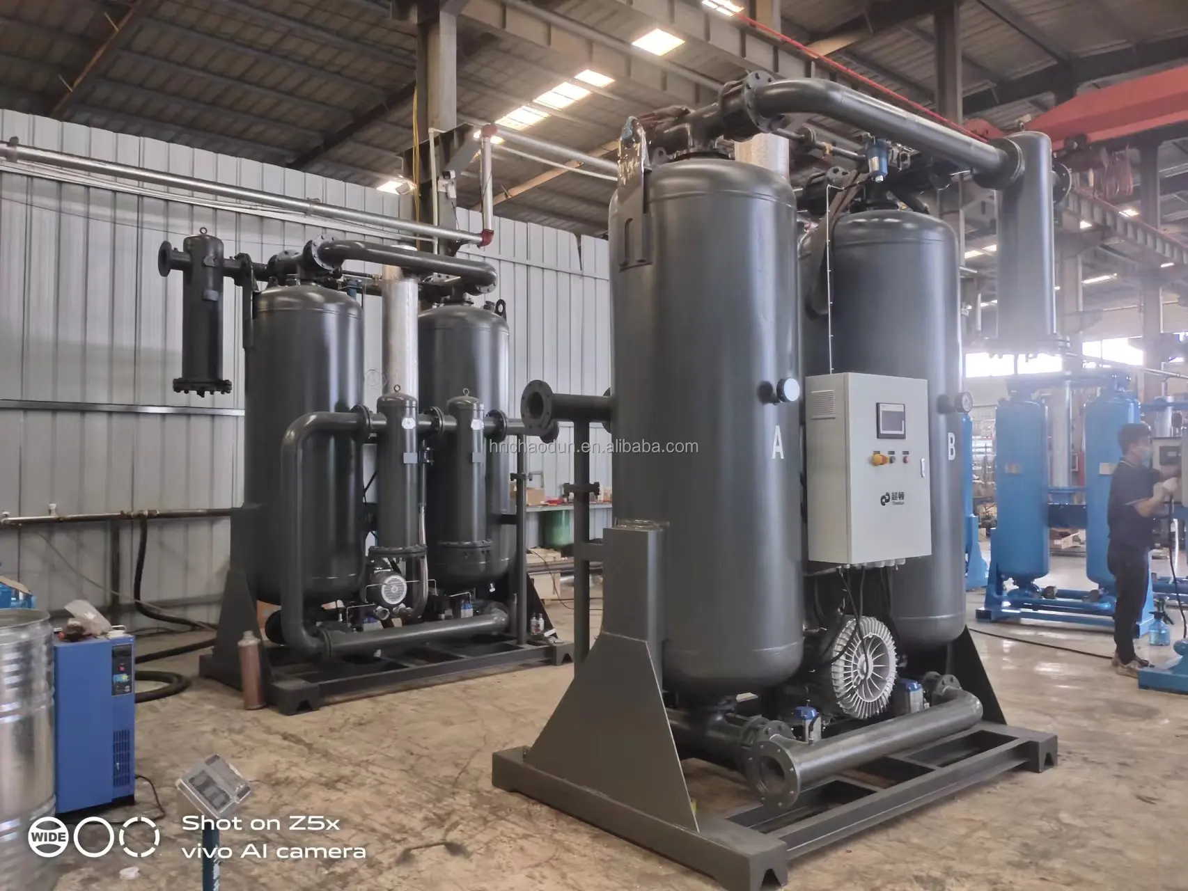 Desiccant Regeneration/Regenerative Air Dryer for Compressed Air Low Dew Point