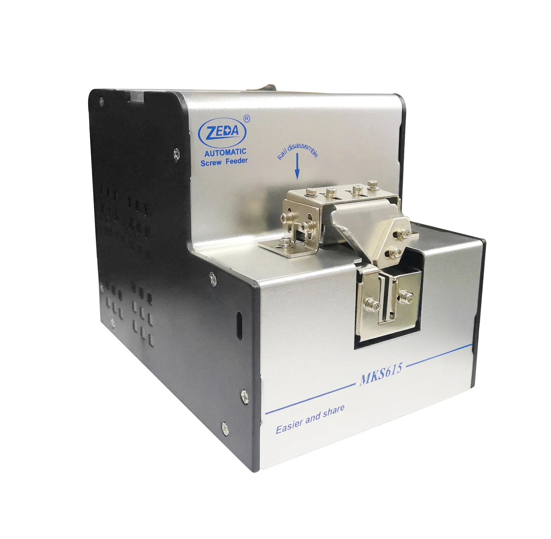 ZEDA MKS615 support regular M1.0-M5.0 container 200ml  hand use industrial automatic screw feeder presenter dispenser machine