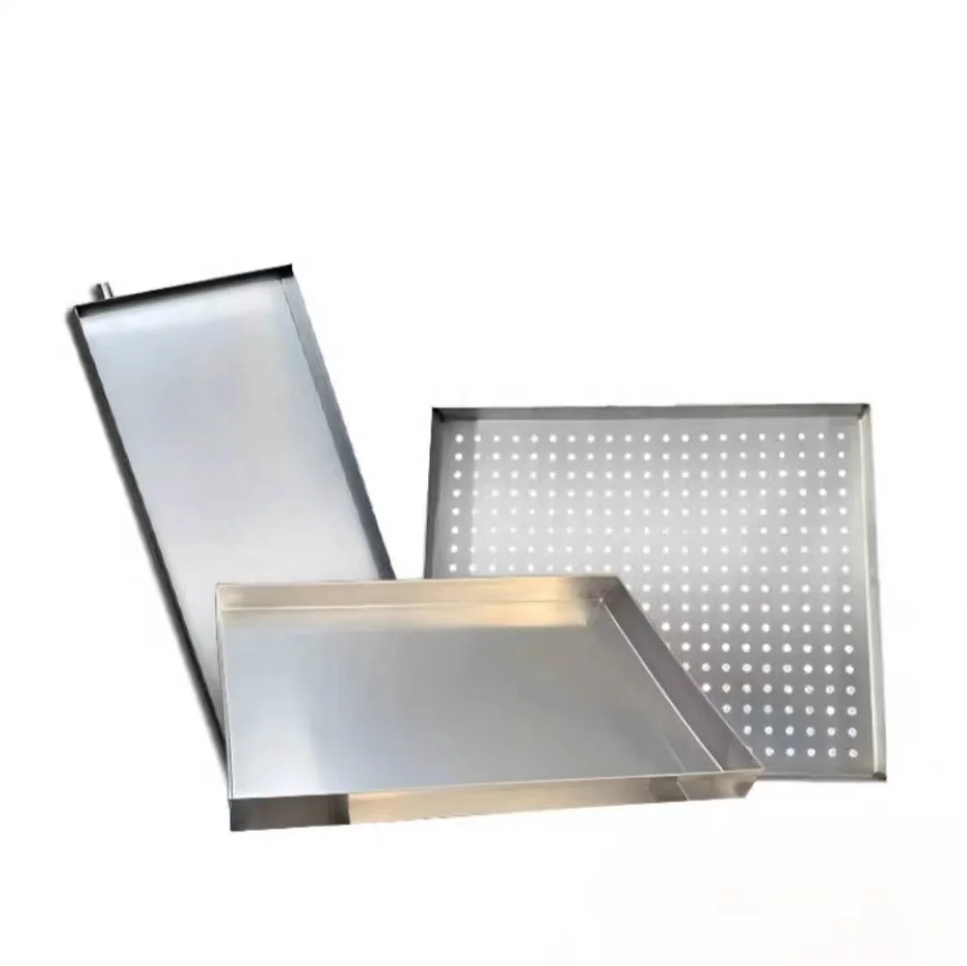 Stainless Steel Vacuum Freeze Dryer Tray Laboratory Use Drip Dehydrator Drying Tray Fabricated Baking Trays