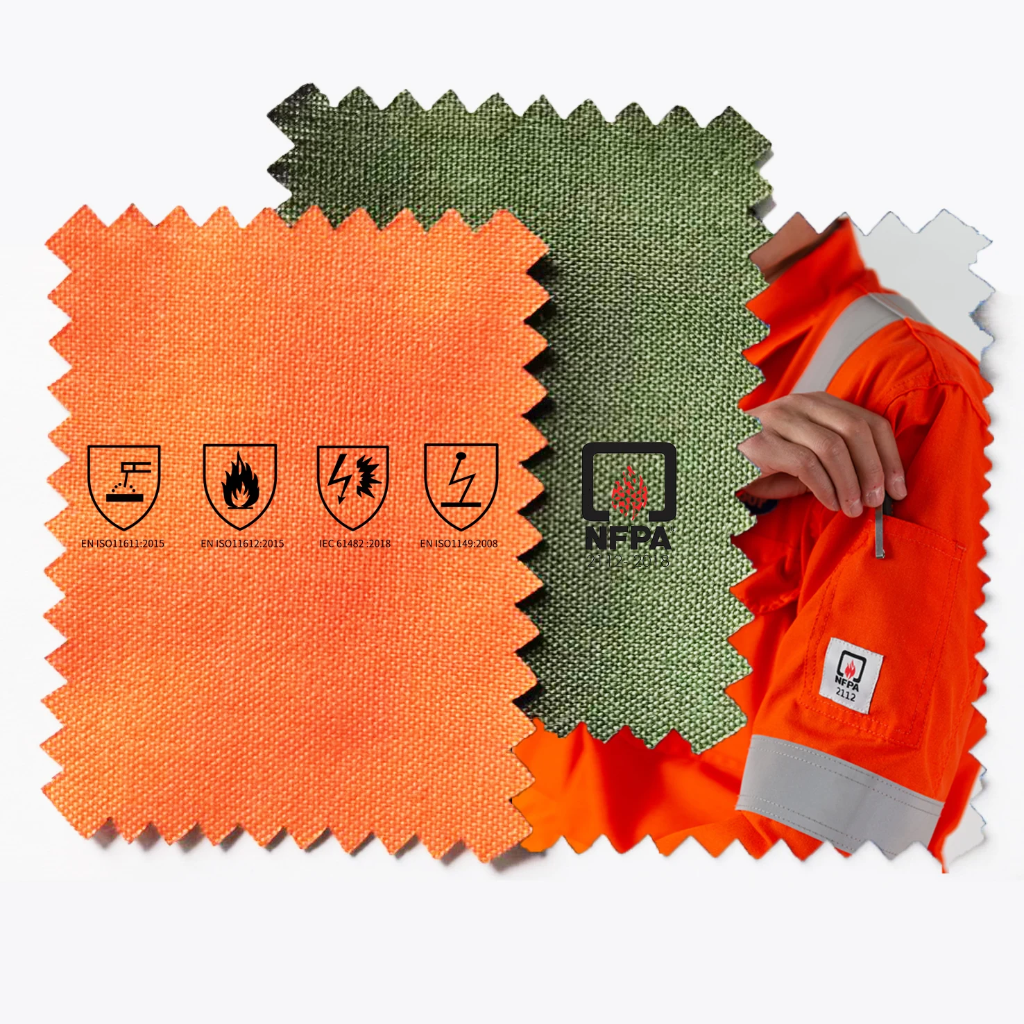 AM150 Inherent FR Meta Aramid Pata Aramid Fabric for FR Clothes