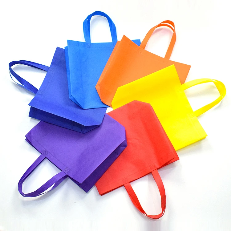 Custom degradable polypropylene heat seal non woven TNT gift bag for shopping