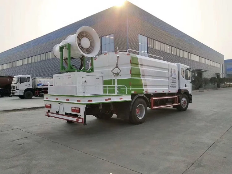 
12CBM Water Mist Spray Dust Suppression Truck Disinfectant Spray Truck 