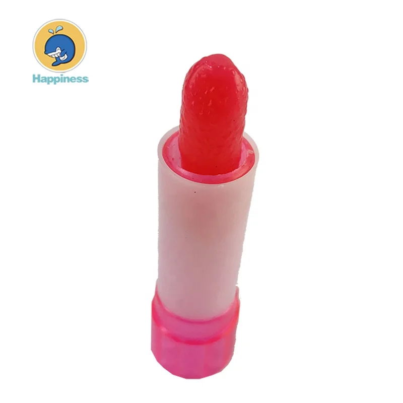 Cute little girl lipstick sugar edible lipstick candy
