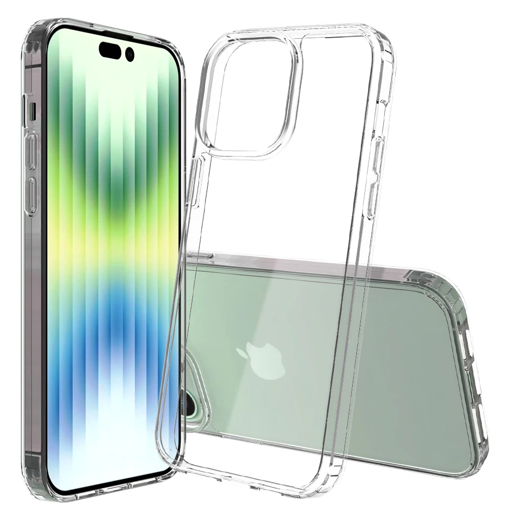 For iPhone 14 13 12 Pro Max Phone Case Transparent Anti Shock Mobile Cell Phone Clear Case For iPhone 14 Case