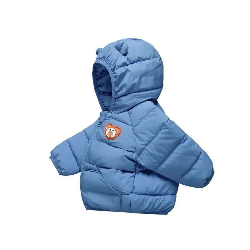 JX1007 Low Price 100% Poly Fiber Baby Coat Lightweight Waterproof Baby Clothes Girl Zipper Animal Pattern Baby Jacket