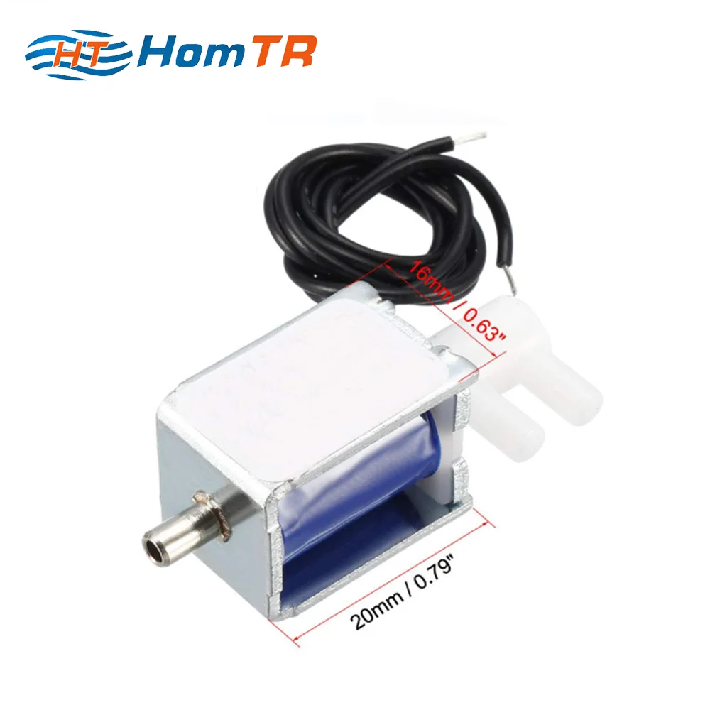 HomTR 2 Ways Dc 3v/6v/12v Монитор артериального давления миниатюрный воздушный клапан из