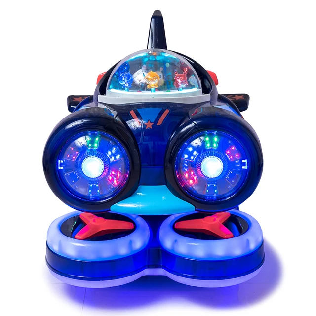 LYER2322 Dark blue spaceship ride on kiddie rides, Plastic ride on toy, popular ride other coin operated on stock