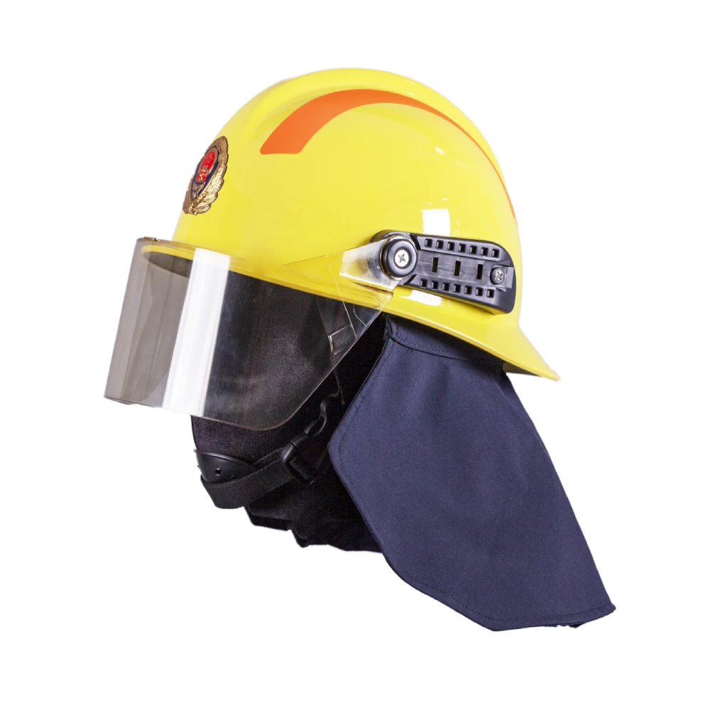 EN 443 Protective Safety Firefighting Helmet Helmet Firefighting Equipment Safety Fireman Fireproof Helmet