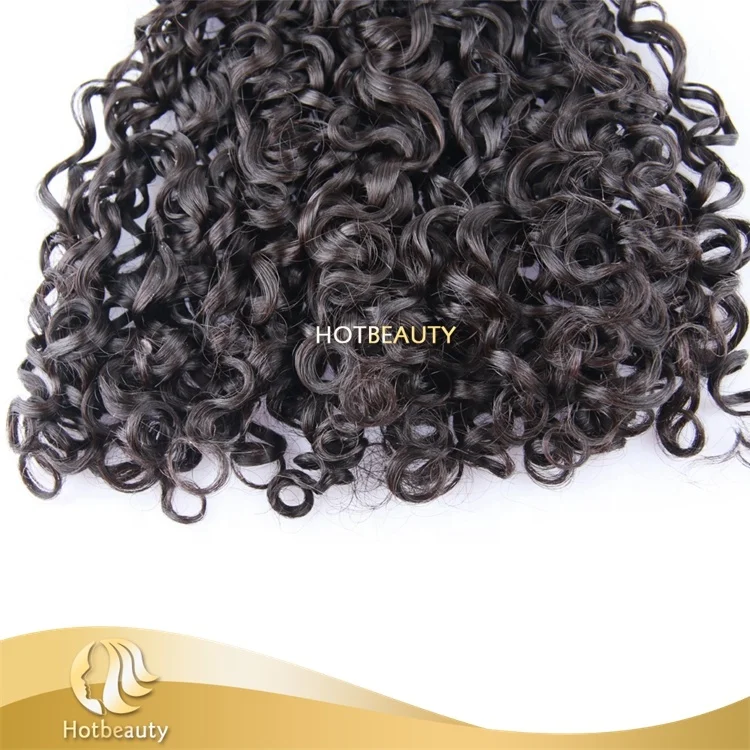 
Naira Payment Acceptable 12a Super Double Drawn Pissy Curl Half Caste Curl Non Processed Vietnam Funmi Hair 