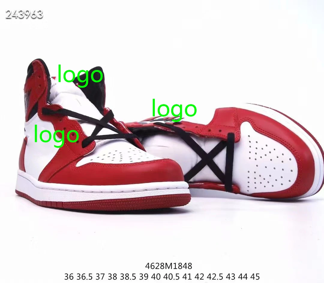 Top Highest quality custom brand Air 1 logo Low cost direct supply from Chinese basketball shoes for men women sneakers