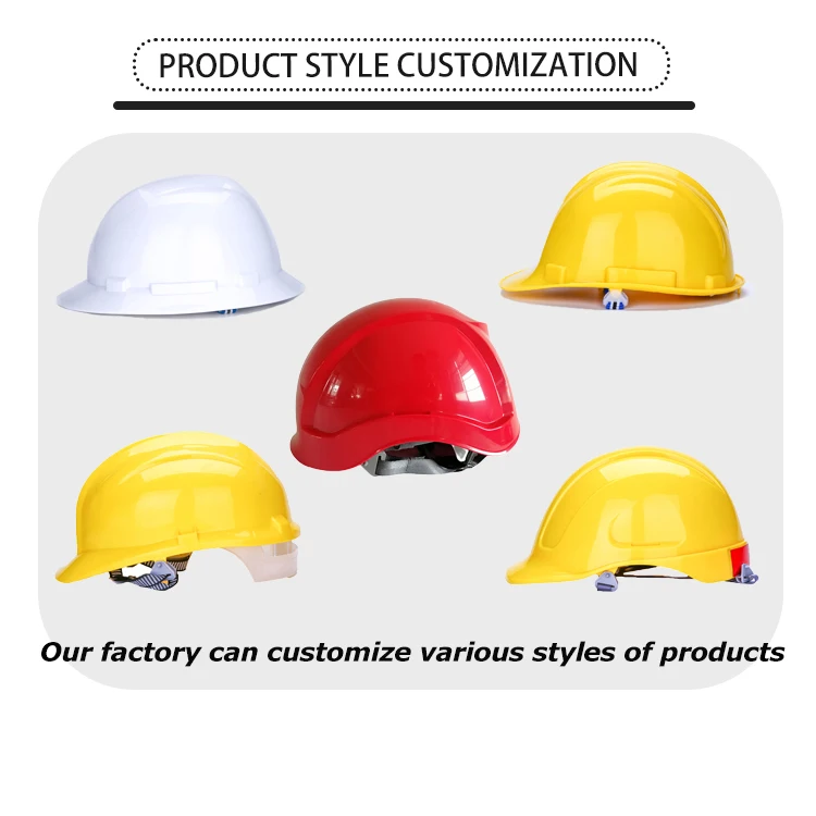 Customizable logo construction industry safety helmet printed hard hat