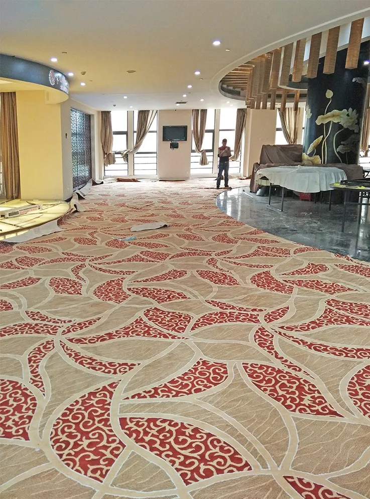 Custom Printing Carpet Rug Five Star Hotel Runner
