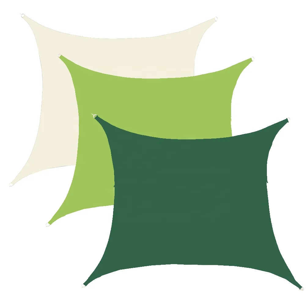 Outdoor Sun Shade Sail Waterproof Sail Rectangle Garden Patio Party Awning Canopy for Picnics, Swimming Pools, Camping