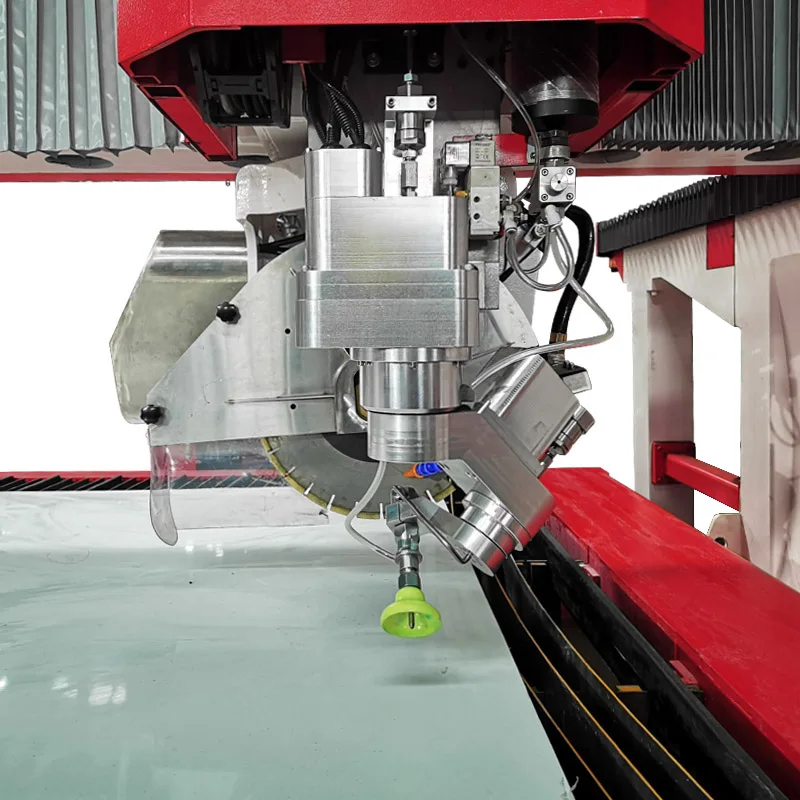 2024 Hualong Machinery HKNC-450J 5 axis CNC sawjet stone cuttimg machine  water jet marble granite process machine
