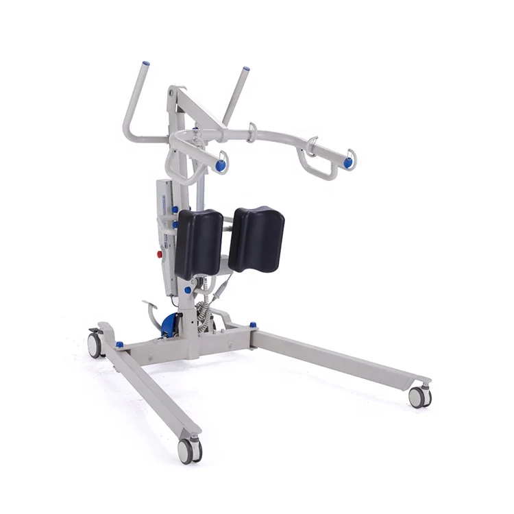 Rehabilitation Equipment Steel Stand Up Lift Adjustable Patient Hoist Electric Patient Lift For Handicapped