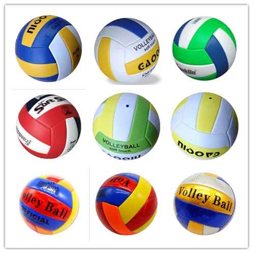
Professional Official Size 5 Custom Print soft touch Training PVC/PU volleyball 